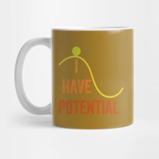 I Have Potential Energy, Vintage style Mug